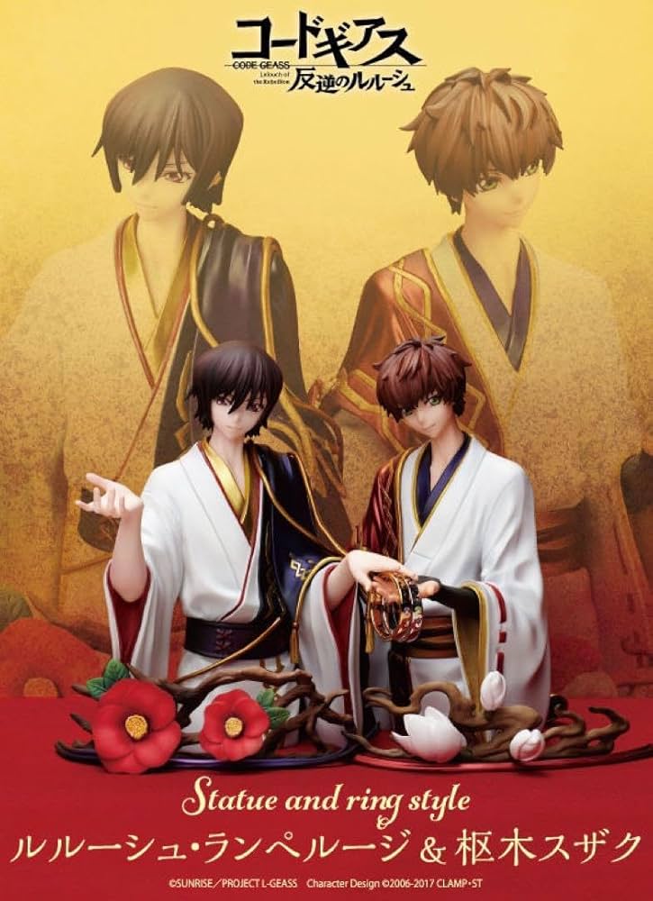 ルルーシュ&スザク フィギュア 9/22予約開始！G.E.M.「CLAMP works in ルルーシュ&スザク」先行